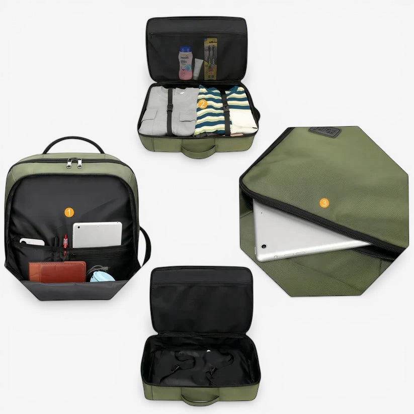 Sac à dos cabine 55x35x20 de 38L